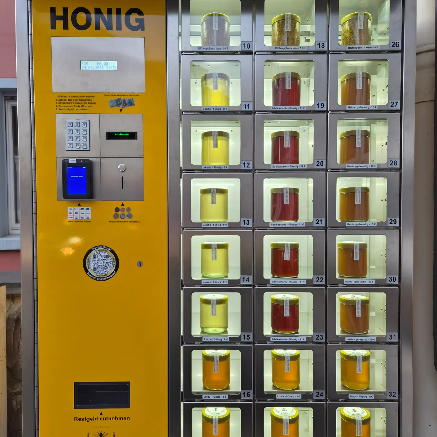 Honigautomat Osnabrück Imkerei Gluhov Ruppel – Bild 1
