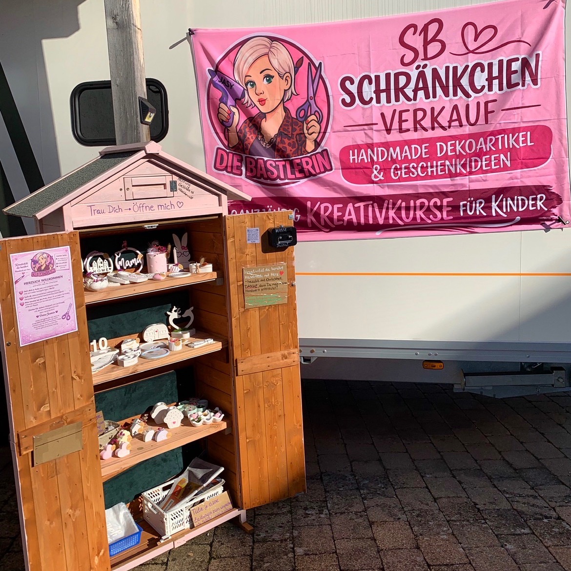 Die Bastlerin SB-Schränkchen Verkauf & Kreativkurse für Kinder – Bild 1